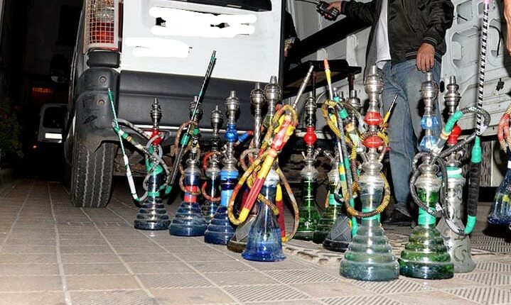 المصالح الأمنية تشن حملة مكثفة على مقاهي الشيشة بطنجة