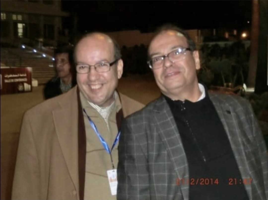 الشاعر حسن نجمي ينعي موت صاحبه الكاتب سي عبد النبي دشين