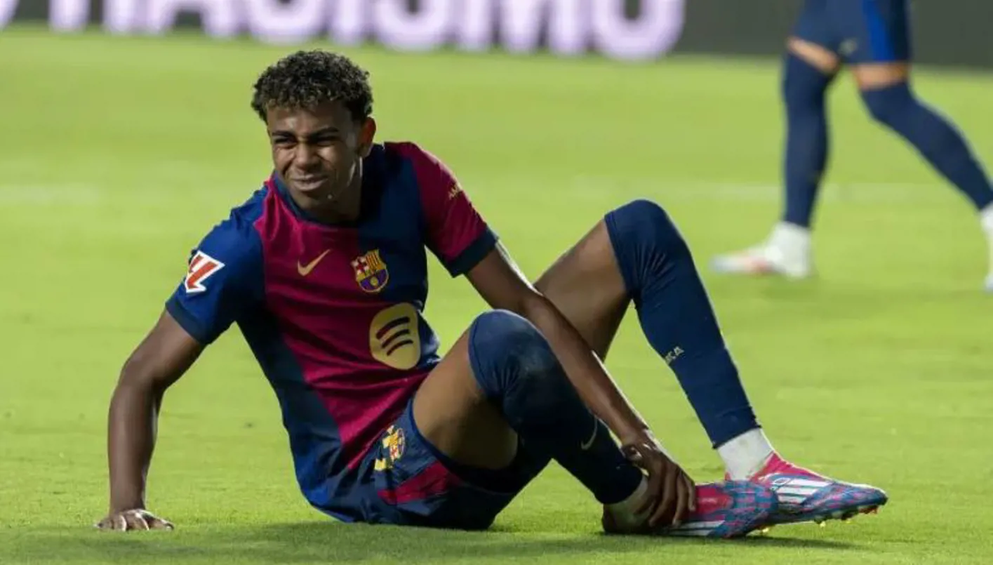 إصابة مقلقة تخطف الأضواء رغم هدف الفوز… ليلة متناقضة لـلامين يامال مع برشلونة .