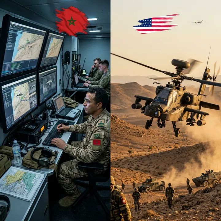 الرباط:الجيش المغربي يتبادل البيانات التكتيكية المشفرة مع القيادة العسكرية الأمريكية ،أهو تطور حتمي أم رد صريح على الجيران؟