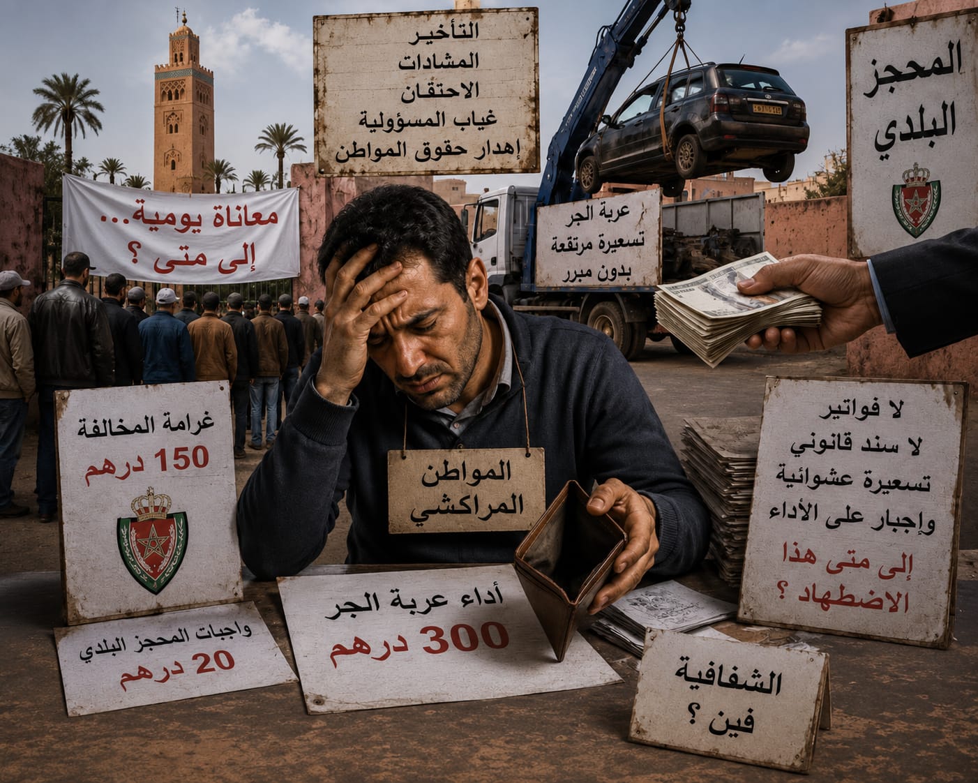استخلاص 300 درهم دون وصل رسمي بالمحجز البلدي.. أسئلة مشروعة حول الشفافية وتدبير المال العام