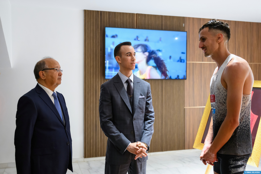 ولي العهد الأمير مولاي الحسن يترأس بالرباط ملتقى محمد السادس الدولي لألعاب القوى