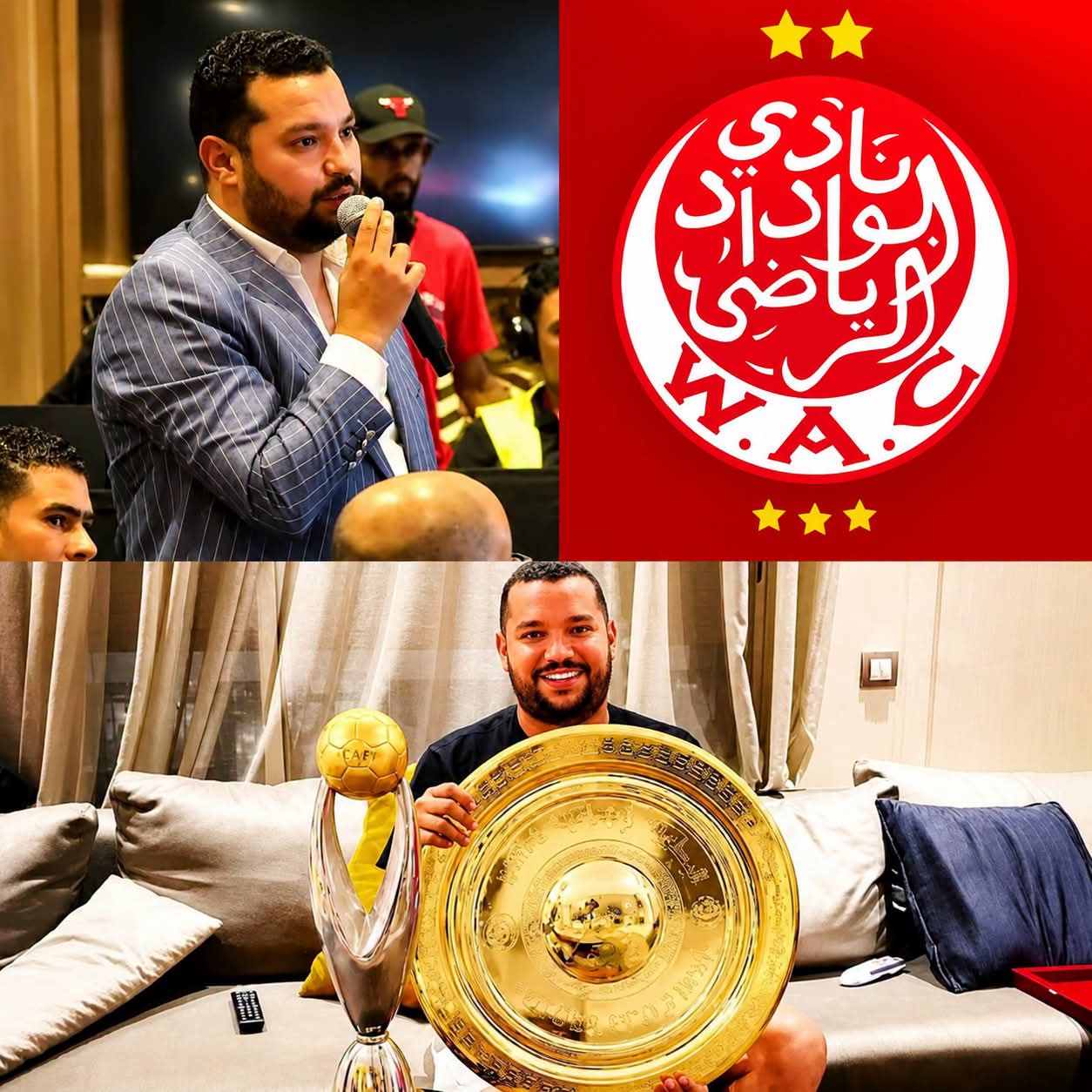 رسمياً.. إبراهيم العسري رئيساً جديداً لنادي الوداد الرياضي خلفاً لهشام آيت منا