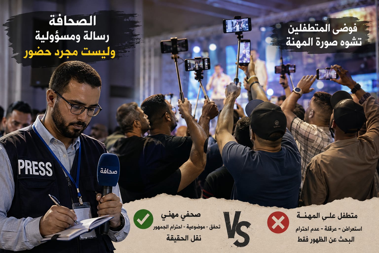 مراكش.. حين تتحول الصحافة من مسؤولية مهنية إلى مجرد حضور
