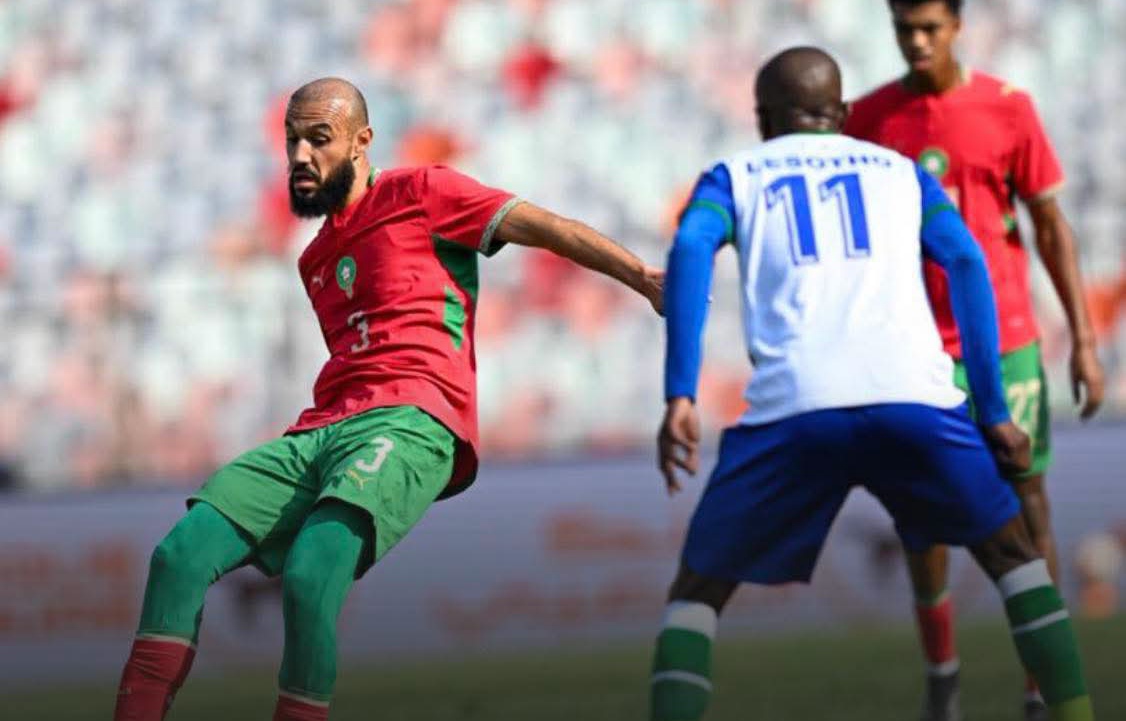 المغرب يحسم موقعة ليسوتو بثنائية ويواصل التحليق في صدارة المجموعة