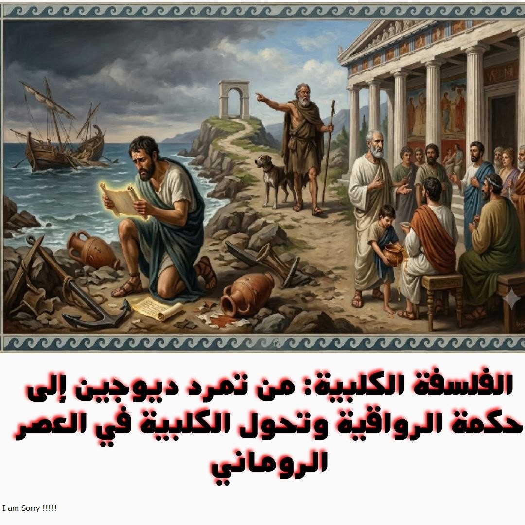 الفلسفة الكلبية: من تمرد ديوجين إلى حكمة الرواقية وتحول الكلبية في العصر الروماني-رياض سعد