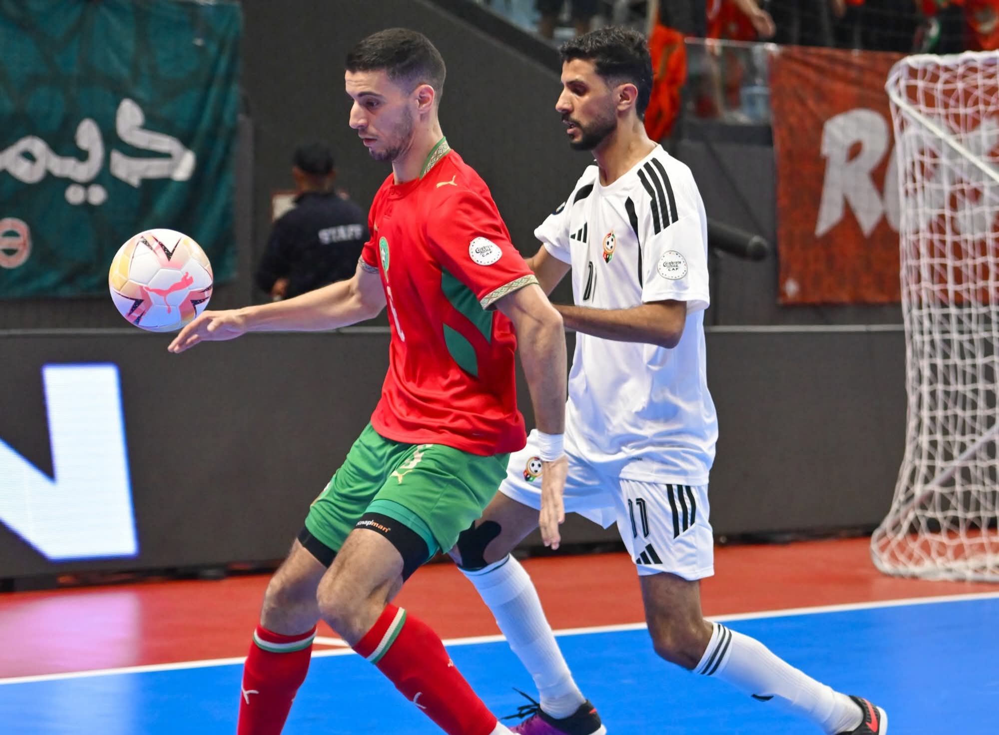أسود الفوتسال يضربون بقوة.. سداسية نظيفة أمام ليبيا تؤكد جاهزية المغرب للدفاع عن لقبه الإفريقي